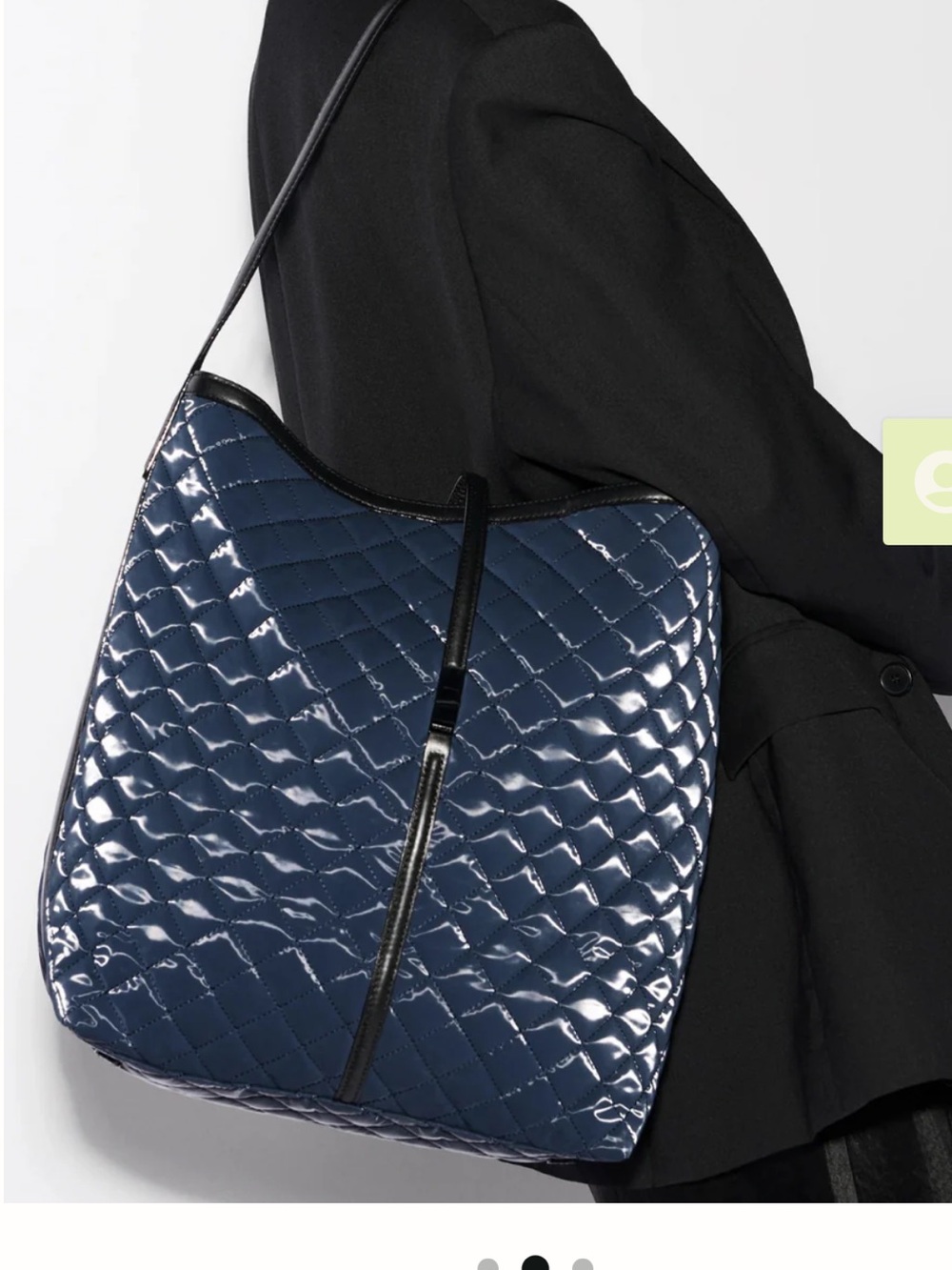 MZ Wallace Large Astor Tote Ink Liquid NWT